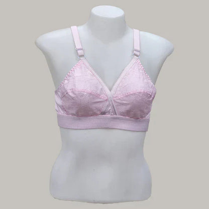 Cross Design Women Ladies Girls Cotton Blouse Bra [Pack of 4] 🎁