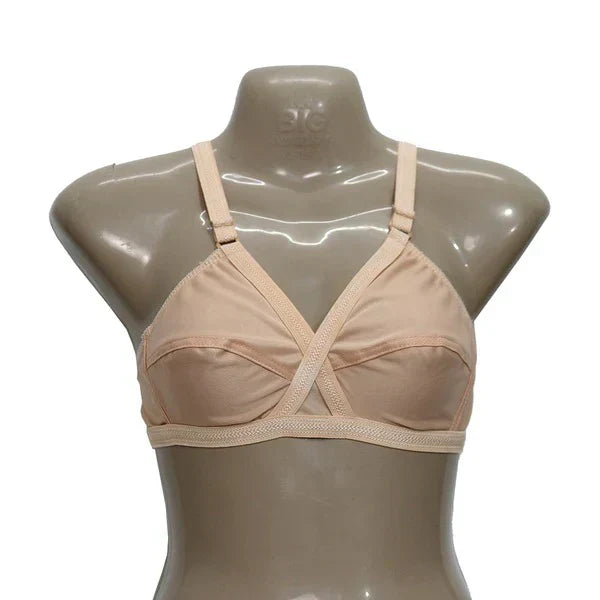 Classy Brief Comfortable Cotton Non Padded Bra [Pack of 4] 🎁