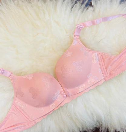 Imported Seamless Floral Bra Padded Pattern 🎁