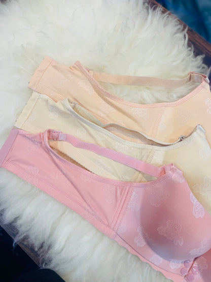 Imported Seamless Floral Bra Padded Pattern 🎁