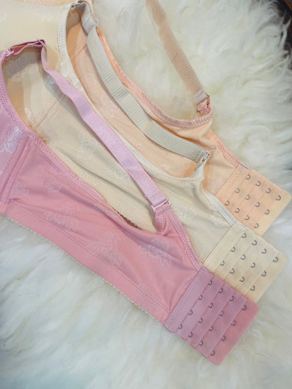 Imported Seamless Floral Bra Padded Pattern 🎁