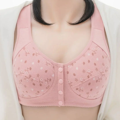 Imported™ Anti Sagging Front Open Cooling Cotton Bra 😍